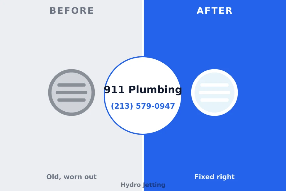 Before and after: plumbing repair South Woodstock, CT